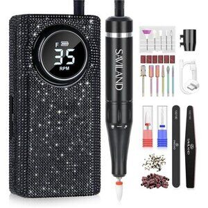 Electric Nail Drill Professional 13 Drill Bits Nail Manicure Pedicure